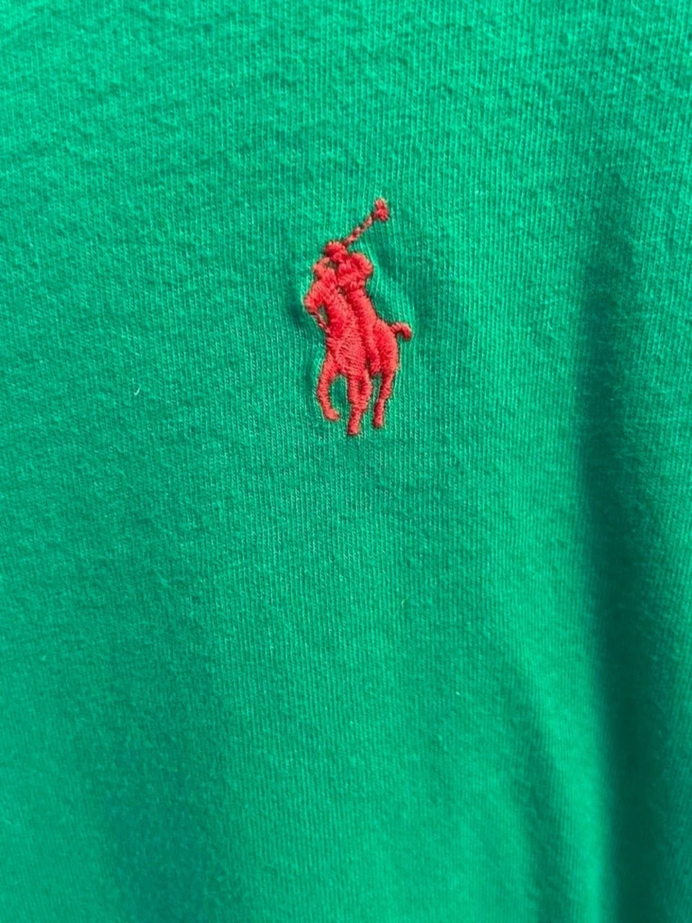 Green Polo Ralph Lauren long sleeve shirt